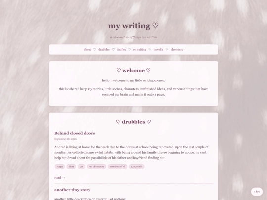 Writingstuff screenshot