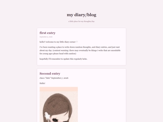 blog screenshot