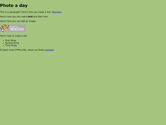 photoaday screenshot