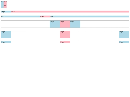 flexbox screenshot