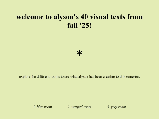 visualk texts archirve/homepage screenshot