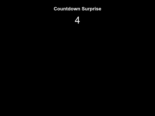 CountdownSurprise screenshot
