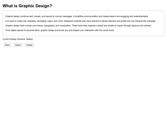 DesignScheme screenshot