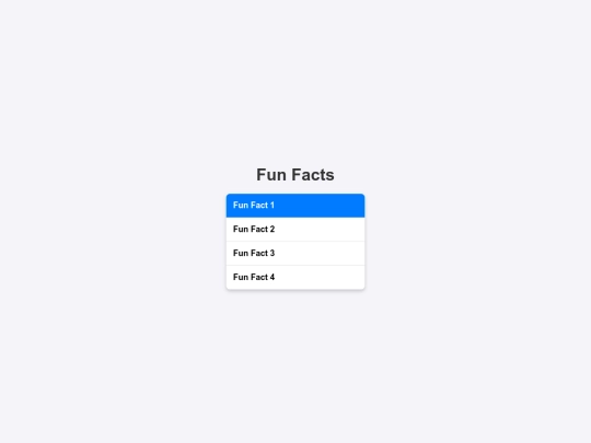 InteractiveMenu screenshot