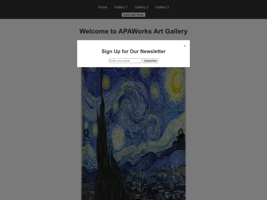 artgallery3 screenshot