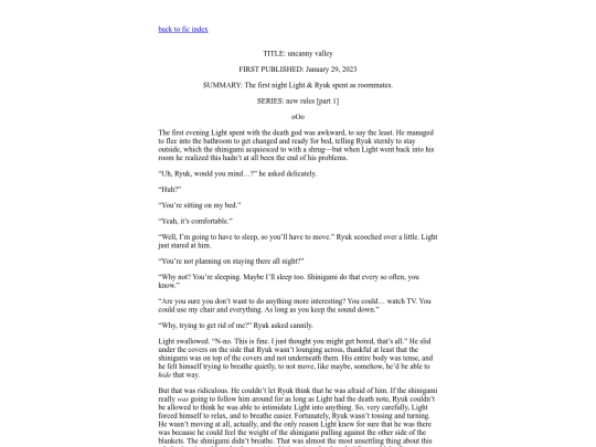 my_fanfic/new/uncanny_valley screenshot