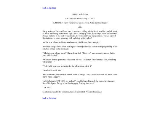my_fanfic/ye_olden_days/Melodrama screenshot