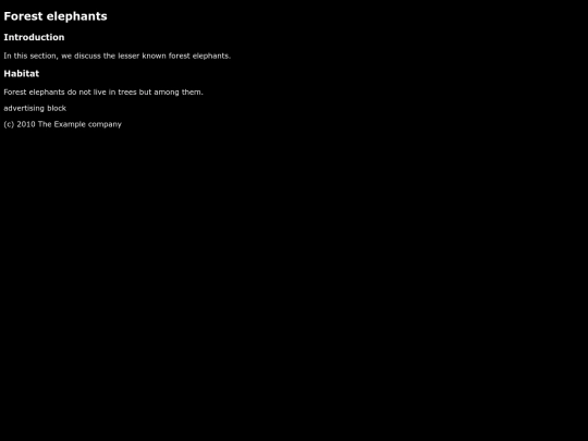index screenshot