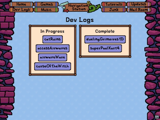 devLogs screenshot