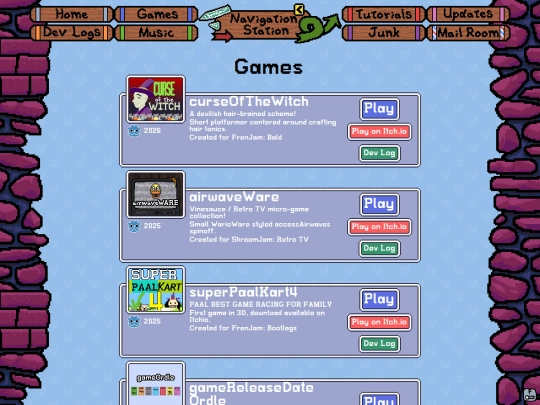 games screenshot