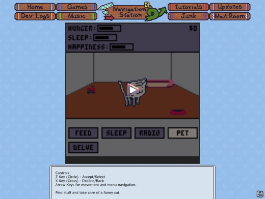 games/catPet screenshot