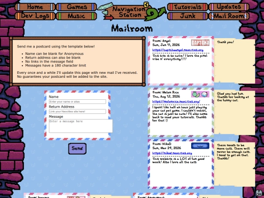 mailroom screenshot