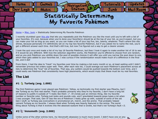 misc/favPokemon screenshot