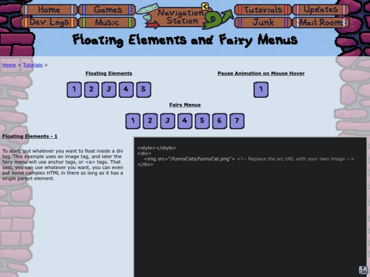 misc/tutorials/fairyMenuTutorial screenshot