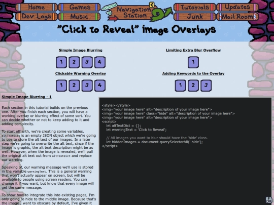 misc/tutorials/imageWarningOverlaysTutorial screenshot