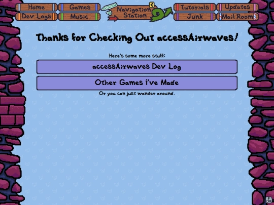 thanks/accessAirwaves screenshot