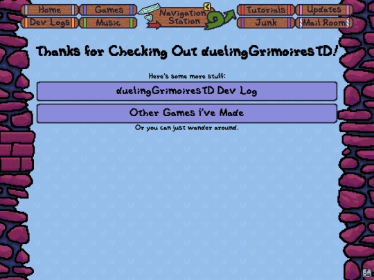thanks/duelingGrimoiresTD screenshot