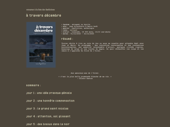 fanfictions/atd screenshot
