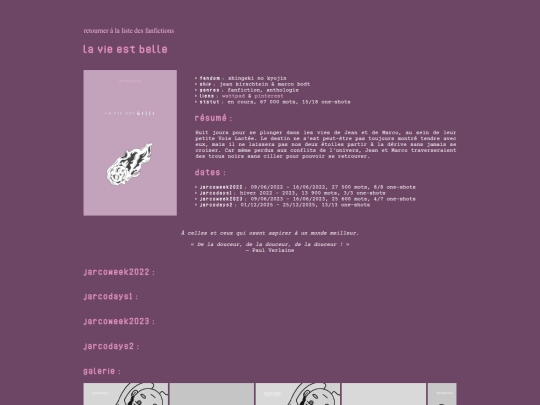 fanfictions/lveb screenshot