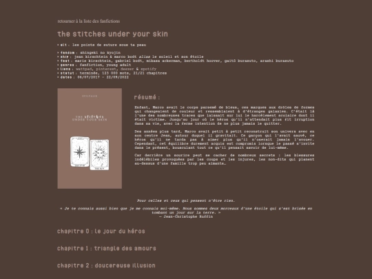 fanfictions/tsuys screenshot