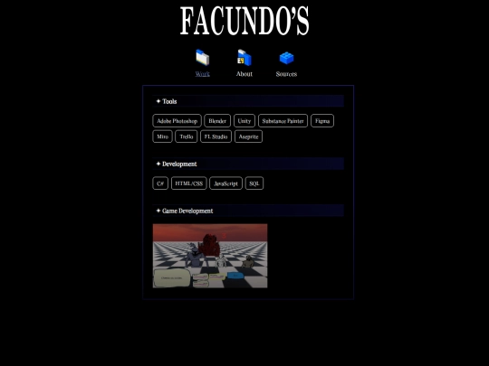 pages/Work screenshot