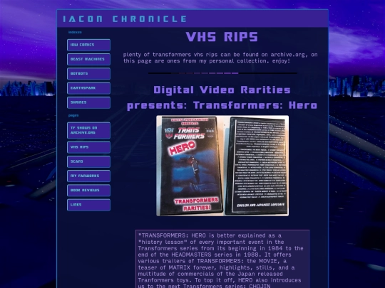 pages/gen/vhsrips screenshot