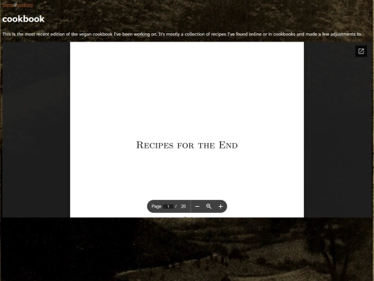 cooking/cookbook screenshot