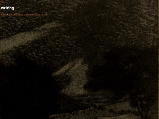 writing screenshot