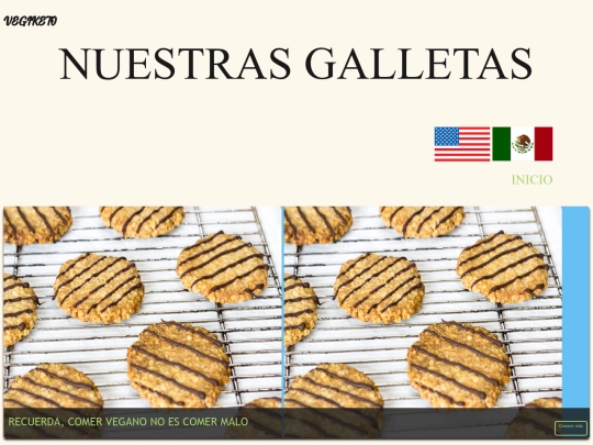 vegiketo/galletas screenshot