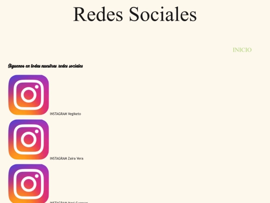 vegiketo/redessociales screenshot