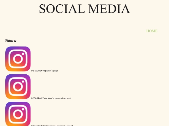 vegiketo/socialmedia screenshot