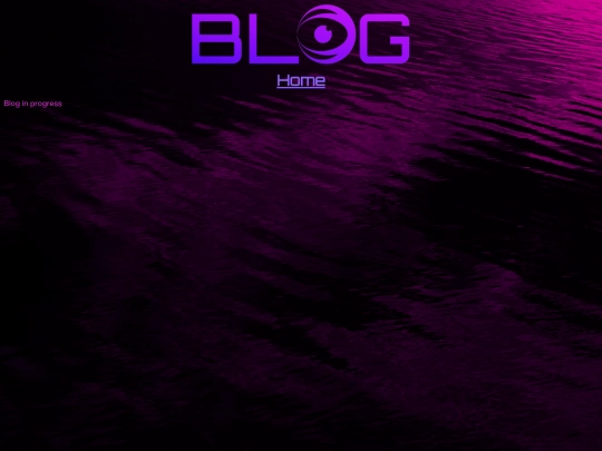 blog screenshot