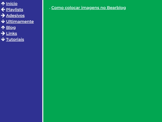 pages/tutoriais screenshot