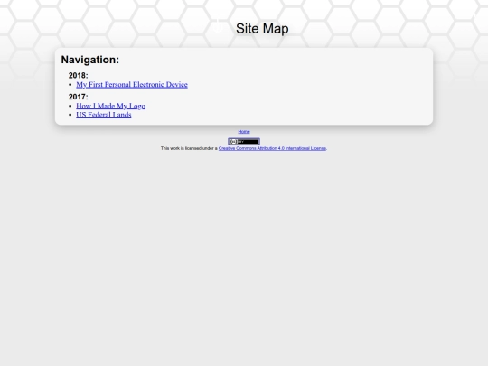 sitemap screenshot