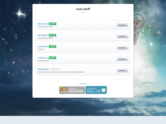 oldhomepage screenshot