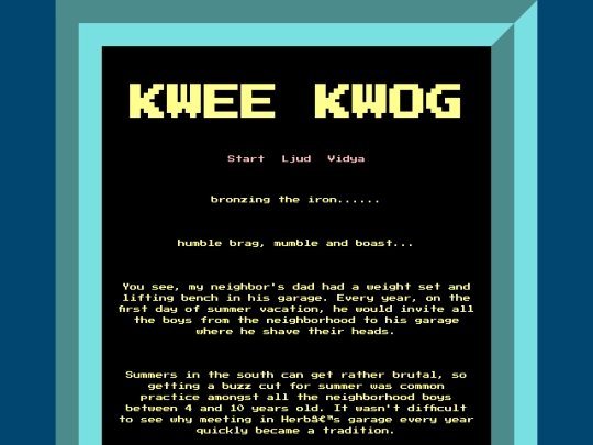 Breath/genokay/chapter1 screenshot