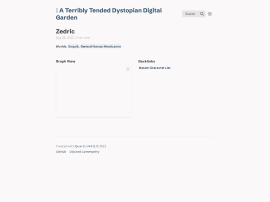 tags/Zedric screenshot