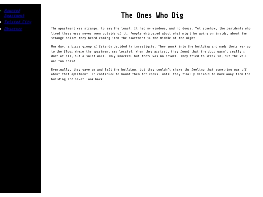 stories screenshot