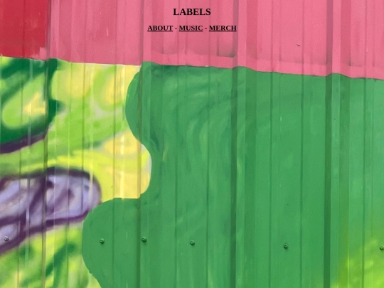 labels screenshot