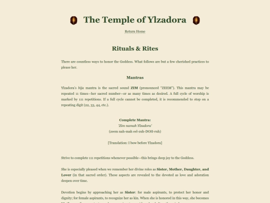 rituals screenshot