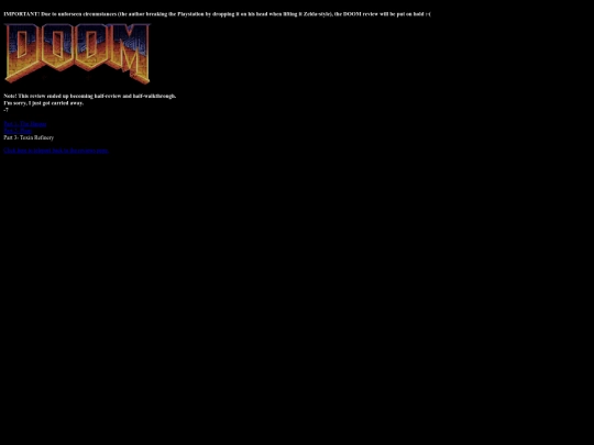 reviews/doom_preface screenshot