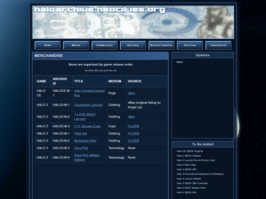 merchandise screenshot