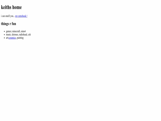 index screenshot