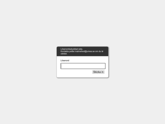 information screenshot