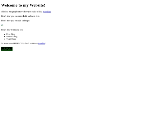 test screenshot