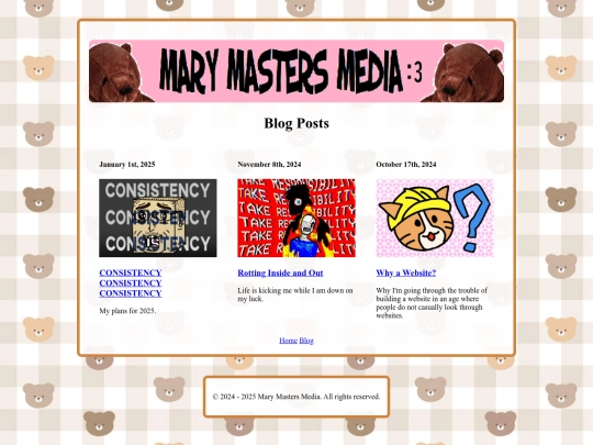blog screenshot