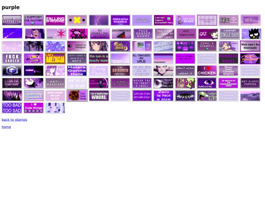 purplestamps screenshot