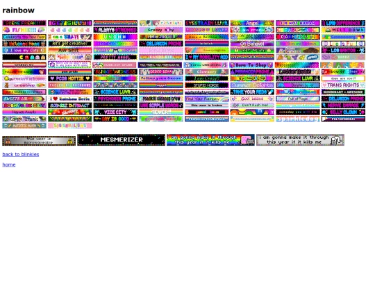 rainbowblinkies screenshot
