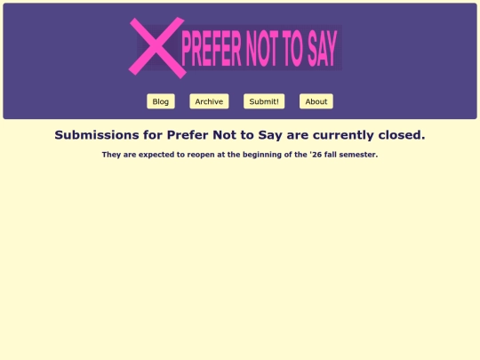 submissionsclosed screenshot