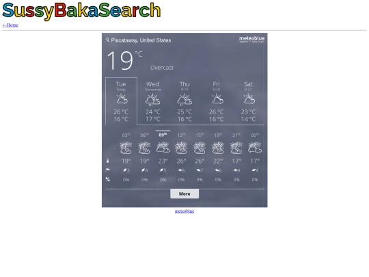 weather screenshot